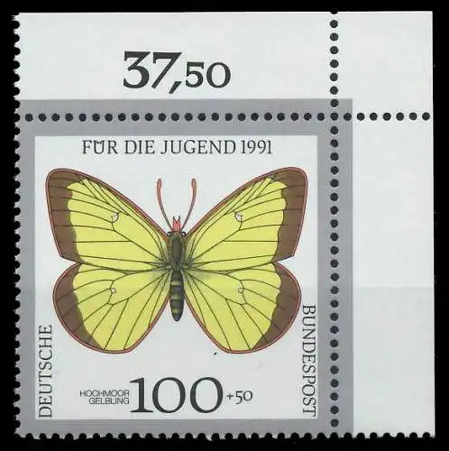 BRD 1991 Nr 1518 postfrisch ECKE-ORE 85D632