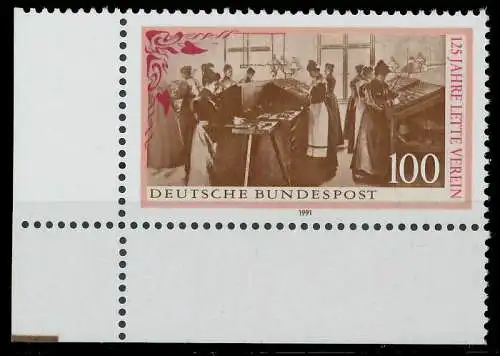 BRD 1991 Nr 1521 postfrisch ECKE-ULI S763576
