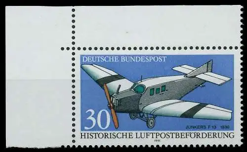 BRD 1991 Nr 1522 postfrisch ECKE-OLI S763596