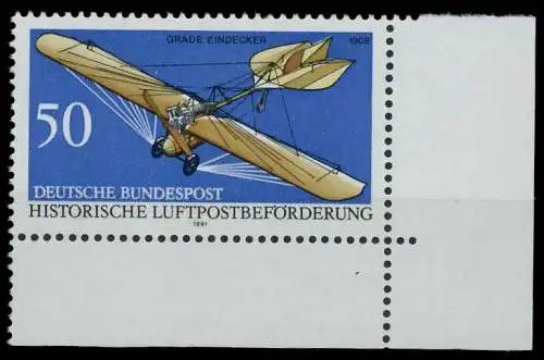 BRD 1991 Nr 1523 postfrisch ECKE-URE 85D6FA