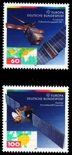 BRD BUND 1991 Nr 1526-1527 postfrisch S76361E