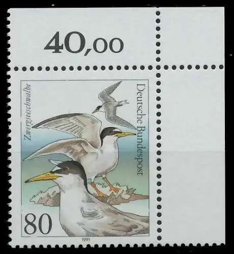 BRD 1991 Nr 1540 postfrisch ECKE-ORE 85D872
