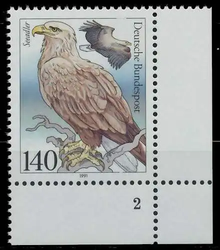 BRD 1991 Nr 1542 postfrisch FORMNUMMER 2 S765F62