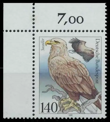 BRD 1991 Nr 1542 postfrisch ECKE-OLI 85D8FE