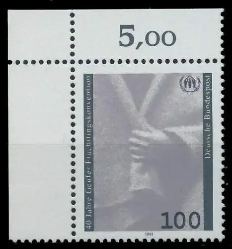 BRD 1991 Nr 1544 postfrisch ECKE-OLI 85D926