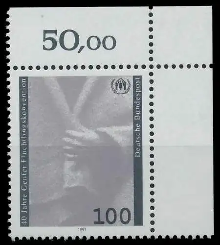 BRD 1991 Nr 1544 postfrisch ECKE-ORE 85D932