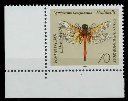 BRD 1991 Nr 1550 postfrisch ECKE-ULI 85D986
