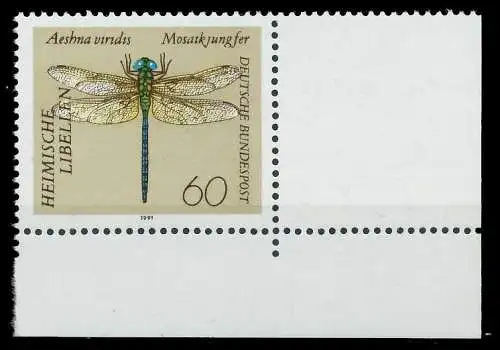 BRD 1991 Nr 1549 postfrisch ECKE-URE 85D98E