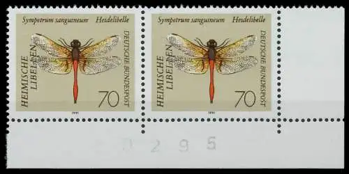 BRD 1991 Nr 1550 postfrisch WAAGR PAAR ECKE-URE 85D992