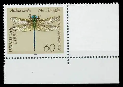 BRD 1991 Nr 1549 postfrisch ECKE-URE 85D99A