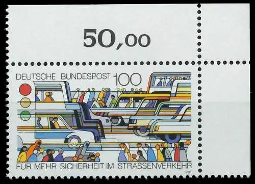 BRD 1991 Nr 1554 postfrisch ECKE-ORE 85DA0E