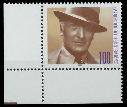 BRD 1991 Nr 1561 postfrisch ECKE-ULI 85DAFE