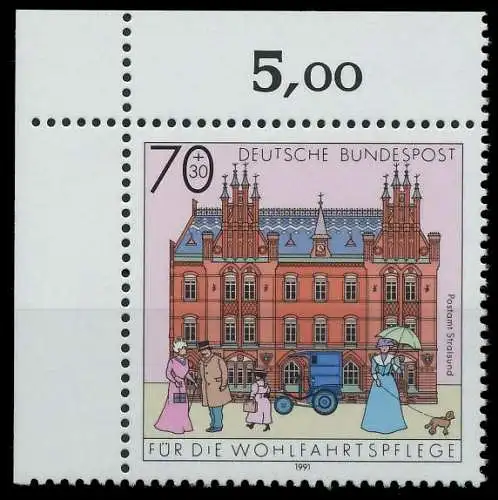 BRD 1991 Nr 1565 postfrisch ECKE-OLI 85EB56