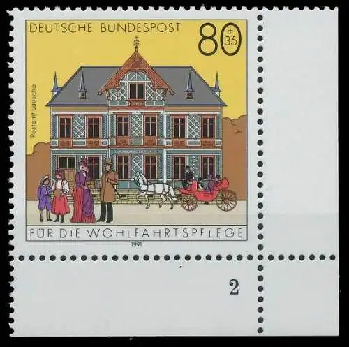 BRD 1991 Nr 1566 postfrisch FORMNUMMER 2 S766242