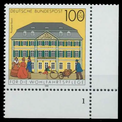 BRD 1991 Nr 1567 postfrisch FORMNUMMER 1 S76626E