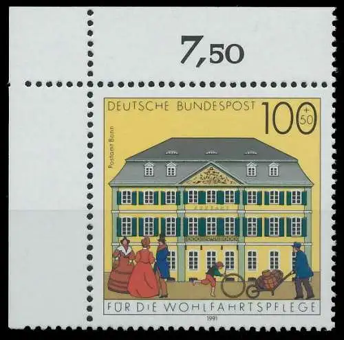 BRD 1991 Nr 1567 postfrisch ECKE-OLI 85EBD6