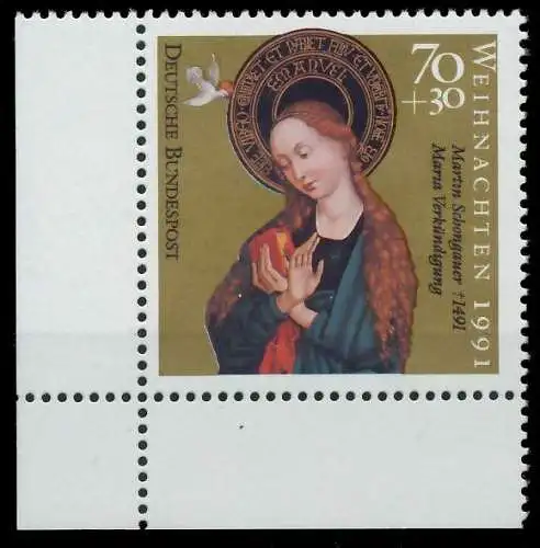 BRD 1991 Nr 1579 postfrisch ECKE-ULI S766426