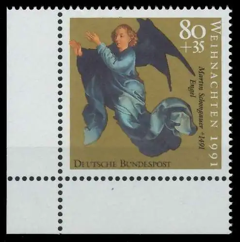 BRD 1991 Nr 1580 postfrisch ECKE-ULI S766446