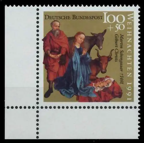 BRD 1991 Nr 1581 postfrisch ECKE-ULI S76646A