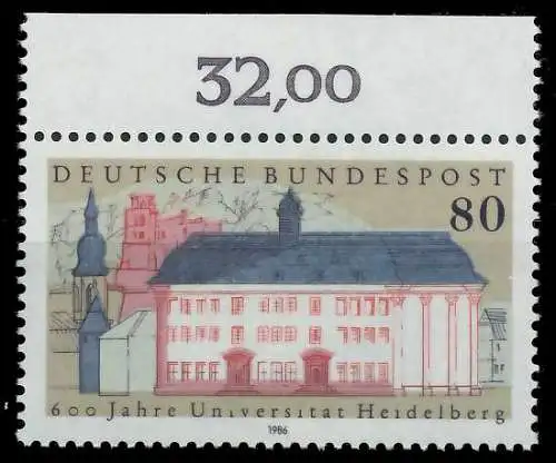 BRD 1986 Nr 1299 postfrisch ORA 85EDFA