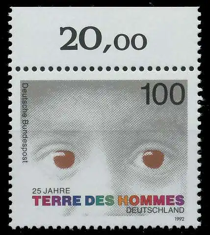 BRD 1992 Nr 1585 postfrisch ORA 85EED6