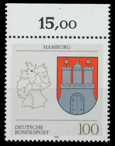 BRD 1992 Nr 1591 postfrisch ORA 85EF9E