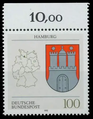 BRD 1992 Nr 1591 postfrisch ORA 85EFAE