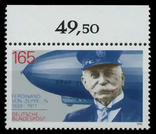 BRD 1992 Nr 1597 postfrisch ORA 85F082