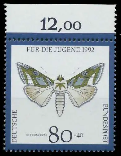 BRD 1992 Nr 1604 postfrisch ORA S77464A