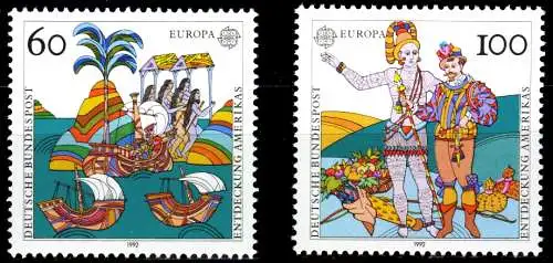 BRD BUND 1992 Nr 1608-1609 postfrisch S7746BA