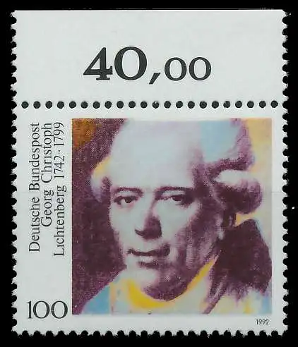 BRD 1992 Nr 1616 postfrisch ORA 85F2CA