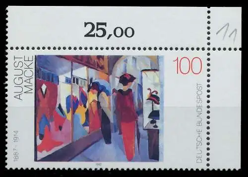 BRD 1992 Nr 1618 postfrisch ECKE-ORE 863286