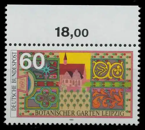 BRD 1992 Nr 1622 postfrisch ORA 8632EA