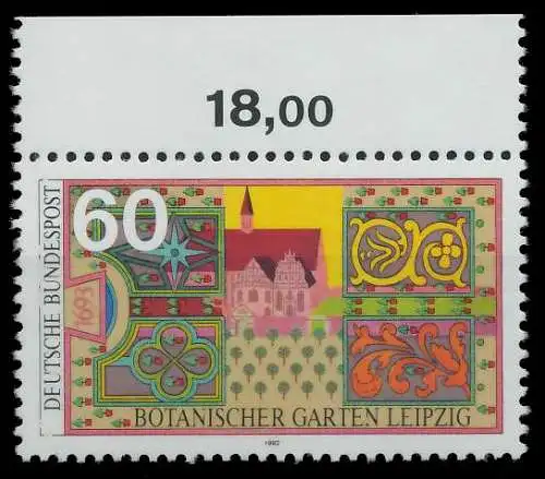 BRD 1992 Nr 1622 postfrisch ORA 863306