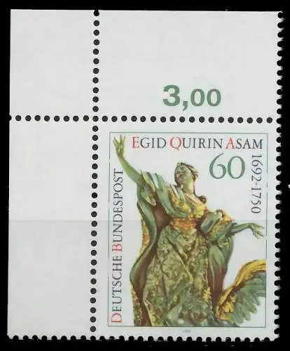 BRD 1992 Nr 1624 postfrisch ECKE-OLI 86330E