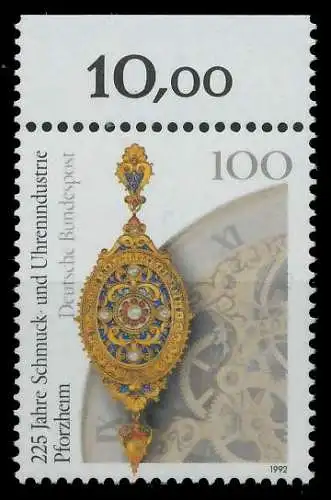 BRD 1992 Nr 1628 postfrisch ORA 86335A