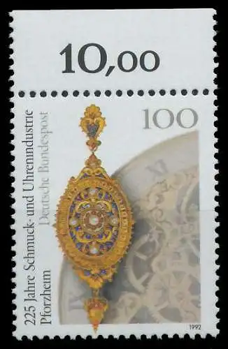 BRD 1992 Nr 1628 postfrisch ORA 863366