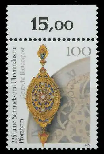 BRD 1992 Nr 1628 postfrisch ORA 863376