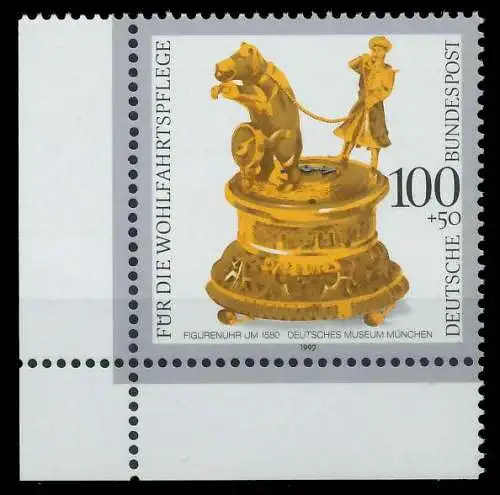 BRD 1992 Nr 1634 postfrisch ECKE-ULI 863416