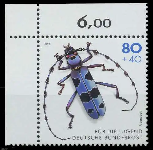 BRD 1993 Nr 1666 postfrisch ECKE-OLI 86356E