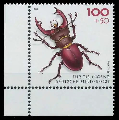 BRD 1993 Nr 1668 postfrisch ECKE-ULI 8635A2