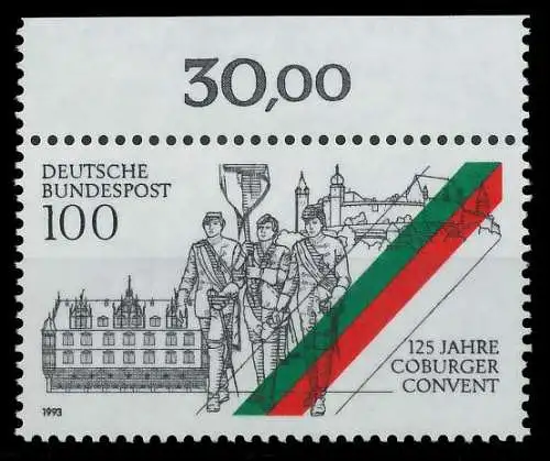 BRD 1993 Nr 1676 postfrisch ORA 86365A