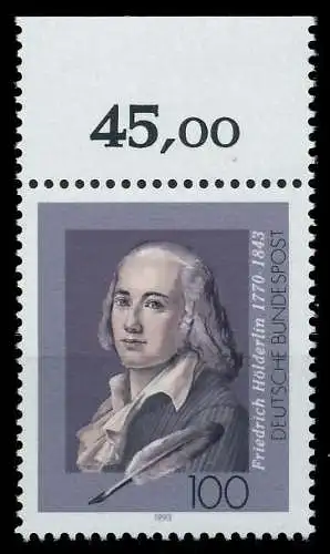 BRD 1993 Nr 1681 postfrisch ORA 8636A6