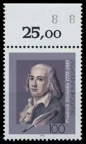 BRD 1993 Nr 1681 postfrisch ORA 8636BA