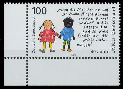 BRD 1993 Nr 1682 postfrisch ECKE-ULI 8636C2