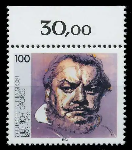 BRD 1993 Nr 1689 postfrisch ORA 863742