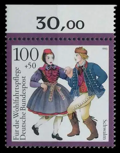 BRD 1993 Nr 1698 postfrisch ORA 8637DA