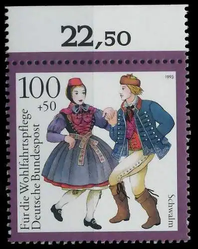 BRD 1993 Nr 1698 postfrisch ORA 8637DE