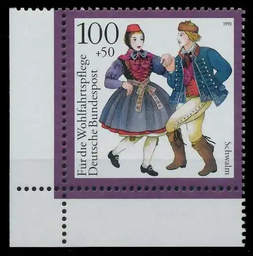 BRD 1993 Nr 1698 postfrisch ECKE-ULI 8637EE