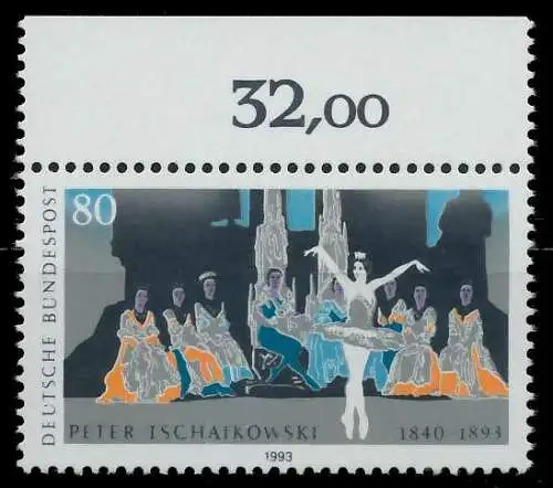 BRD 1993 Nr 1702 postfrisch ORA 863842